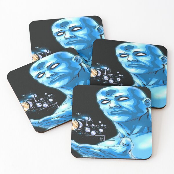 Item preview, Blue Superhero with Quantum Powers - Digital Art” designed and sold by MosaicMagic.