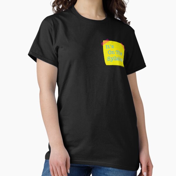Item preview, It’s On The Syllabus Sticky Note designed and sold by Onthesyllabus.