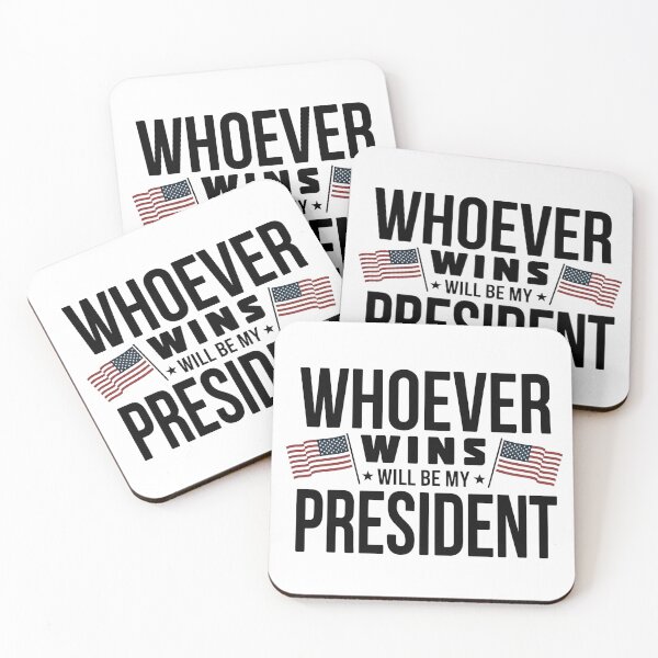 Item preview, Whoever Wins Will Be My President - This design is for politically neutral individuals who respect the election process and value unity. designed and sold by Zyziowsky.