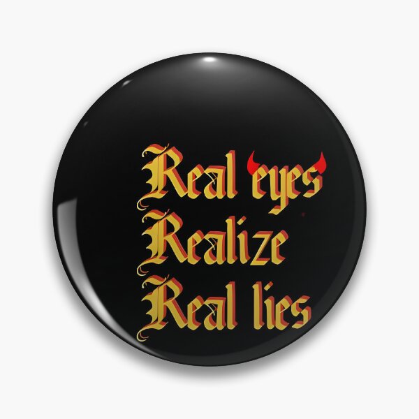 Item preview, Real Lies designed and sold by TrendTonicCo.