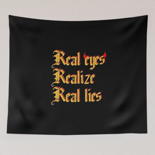 Item preview, Real Lies designed and sold by TrendTonicCo.