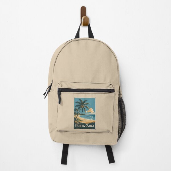 Item preview, Punta Cana Dominican Republic Illustration Travel Art Vintage designed and sold by KrisSidDesigns.