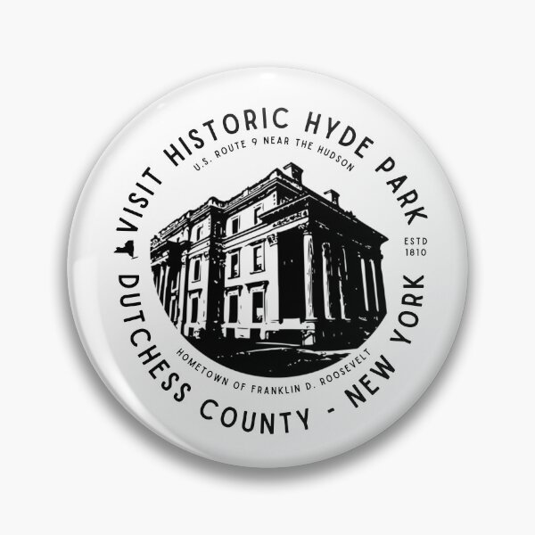 Item preview, Visit Historic Hyde Park NY Est 1810 Dutchess County designed and sold by The Masked Designer.