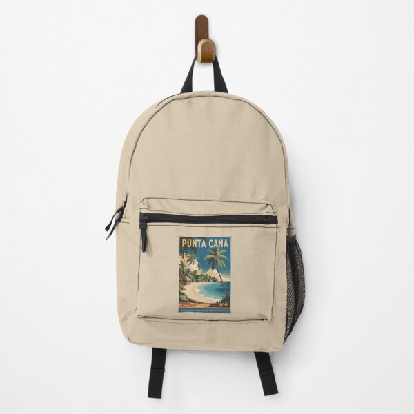 Item preview, Punta Cana Illustration Travel Art Vintage designed and sold by KrisSidDesigns.