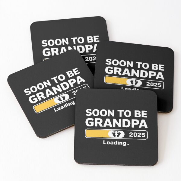Item preview, Soon to Be Grandpa 2025 - Loading Baby Announcement Design designed and sold by love3617.