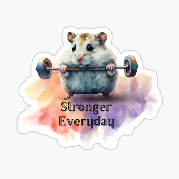Item preview, Hamster Love : Stronger Everyday designed and sold by critter-cuddle.