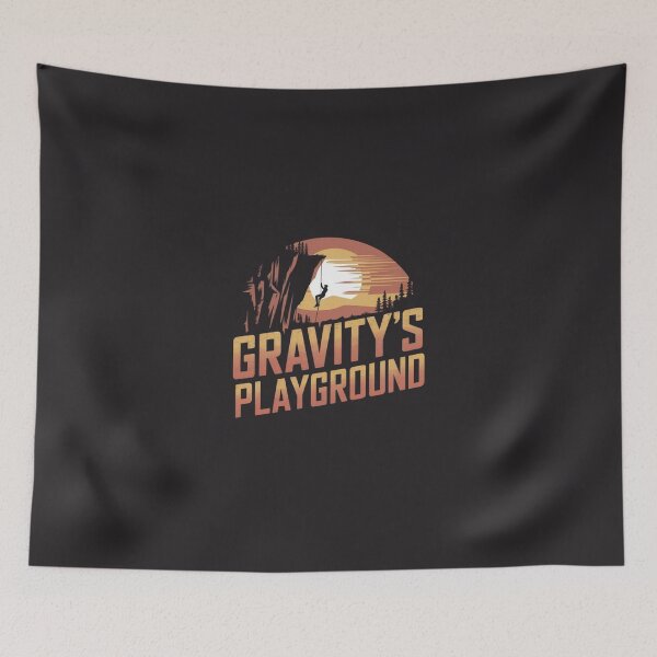 Item preview, Abseiling: Gravity's Playground designed and sold by Situstshirts.