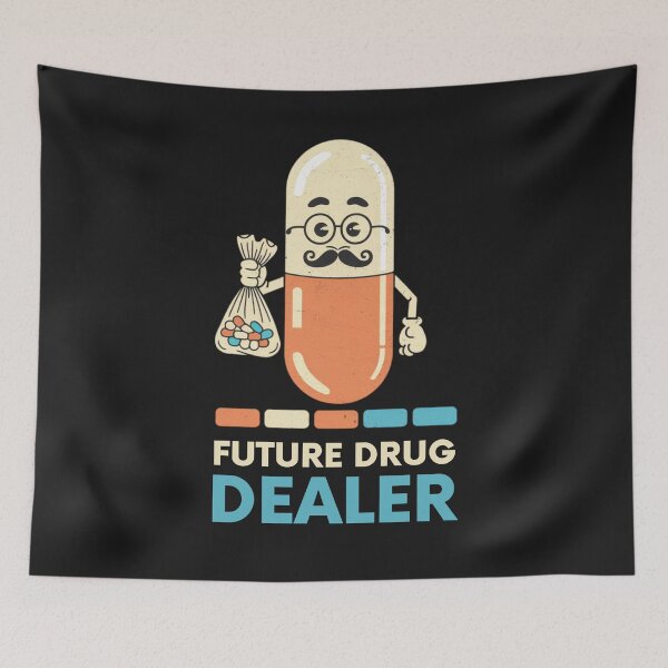 Item preview, Future Drug Dealer, Pharmacy Student, Pharmacist Funny, Vintage Style designed and sold by Anniko Art Studio.