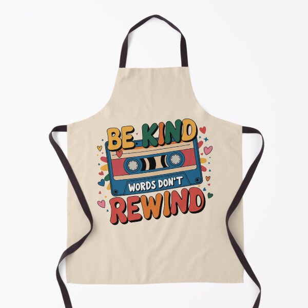 Item preview, Be Kind Words Don’t Rewind Retro Cassette Design designed and sold by NexaArts.
