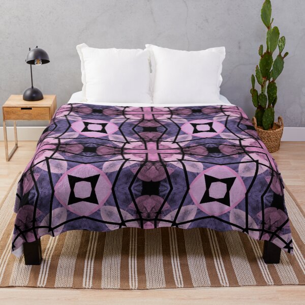 Item preview, Cool Purple Abstract Shapes Patterns designed and sold by violet-hope.