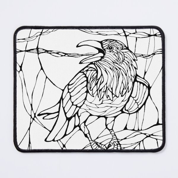 Item preview, Neurographic Raven designed and sold by Onionkelly.