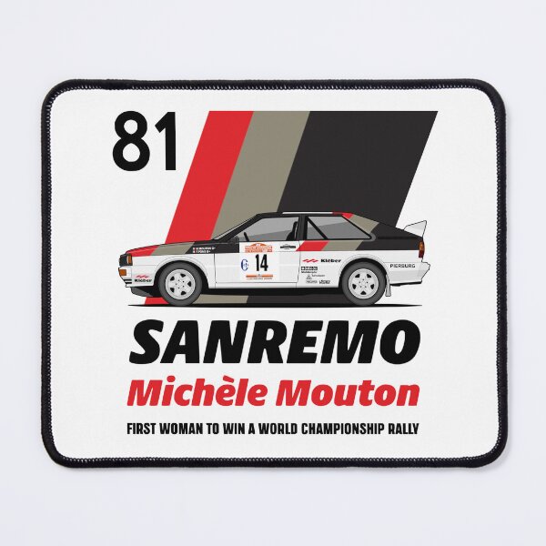 Item preview, 1981 Michele Mouton first victory designed and sold by purpletwinturbo.