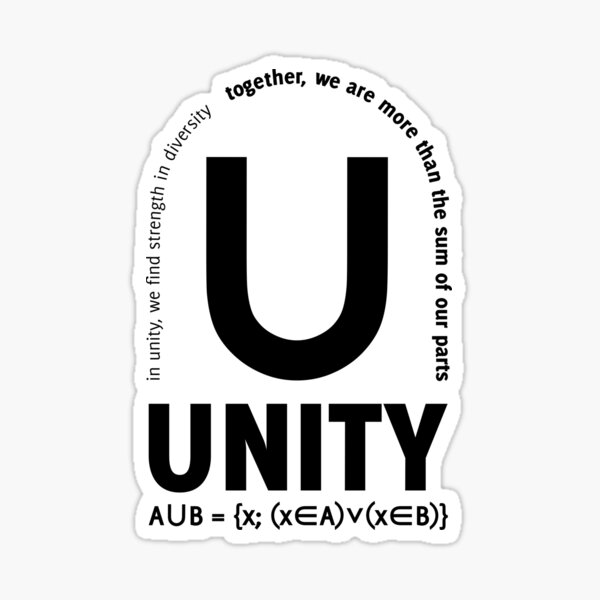 Item preview, Unity: Strength in Diversity, Wholeness in Connection, Unique designed and sold by villacreativa.