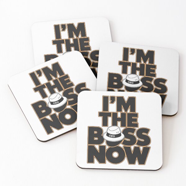 Item preview, I'm The Boss Now designed and sold by SignumShop.