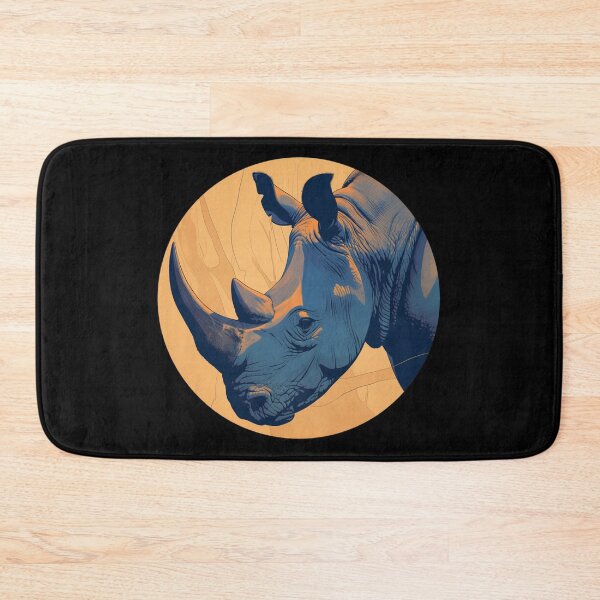 Item preview, Black Rhino // endangered animals // black rhinoceros // Africa  designed and sold by SMARTKIT  DESIGNAGENCY.