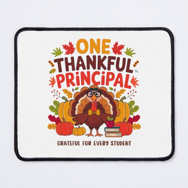 Item preview, Thankful Principal Funny Thanksgiving Turkey Design designed and sold by BunBuntheDog-.