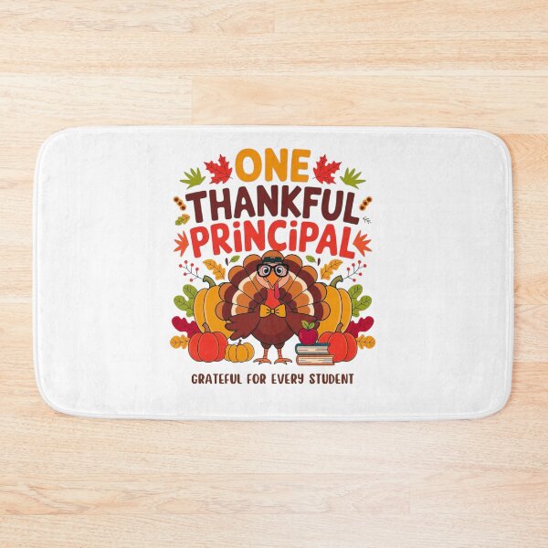 Item preview, Thankful Principal Funny Thanksgiving Turkey Design designed and sold by BunBuntheDog-.