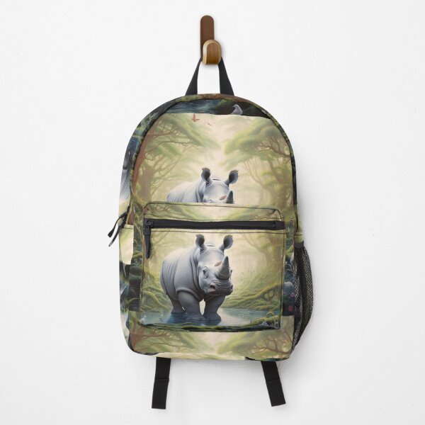 Item preview, Rhino living in a fantasy forest designed and sold by Josejuju.