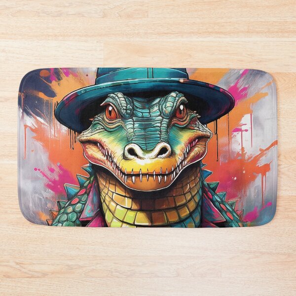 Item preview, Graffitti Style In a while crocodile  designed and sold by Boxing Kangaroo Retail Company.