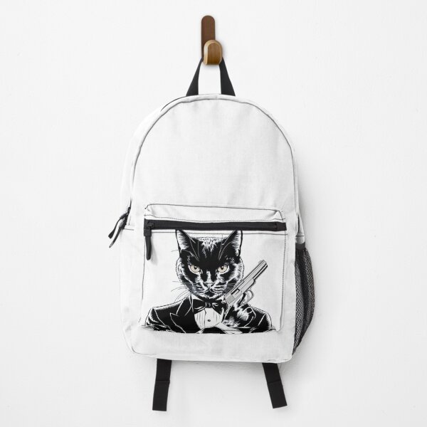 Item preview, Special cat agent wearing suit and bow tie designed and sold by LostForSpace.