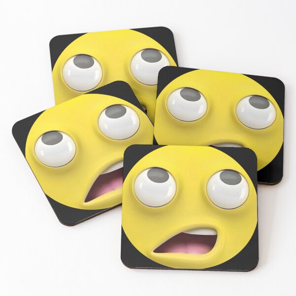 Item preview, Surprised Face with Big Eyes – Expressive Emoticon Design designed and sold by Hungry-Murphy.