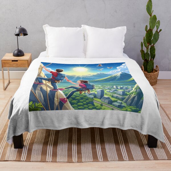 Item preview, Hiking couple on Honeymoon Diaries designed and sold by vectorillus.