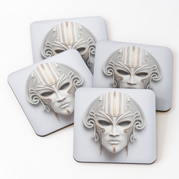 Item preview, Art Deco Mask 2 designed and sold by Jerry Meyer.