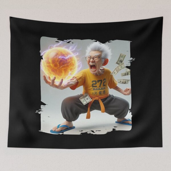 Item preview, Zen Master Holding the Orb of Prosperity – Path to Wealth designed and sold by Hungry-Murphy.