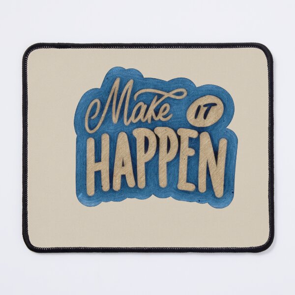 Item preview, Motivational "Make It Happen" Quote designed and sold by Our Bible Journey.