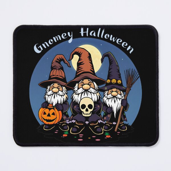 Item preview,  Gnomey Halloween in moonlight night designed and sold by kjp-design.