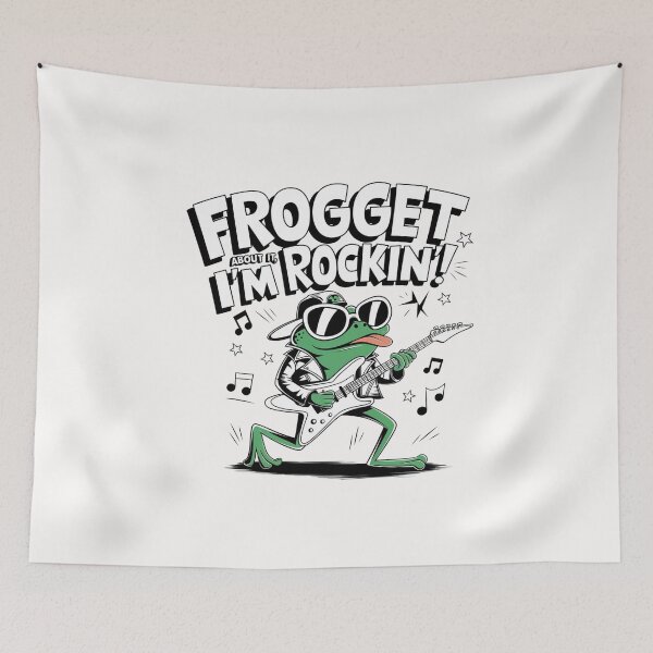 Item preview, Frogget about it, i'm rockin'! designed and sold by gittuska11.