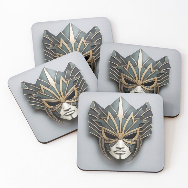 Item preview,  Art Deco Mask 4 designed and sold by Jerry Meyer.