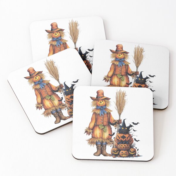 Item preview, Halloween scarecrow with pumpkins. designed and sold by MagelliShop.