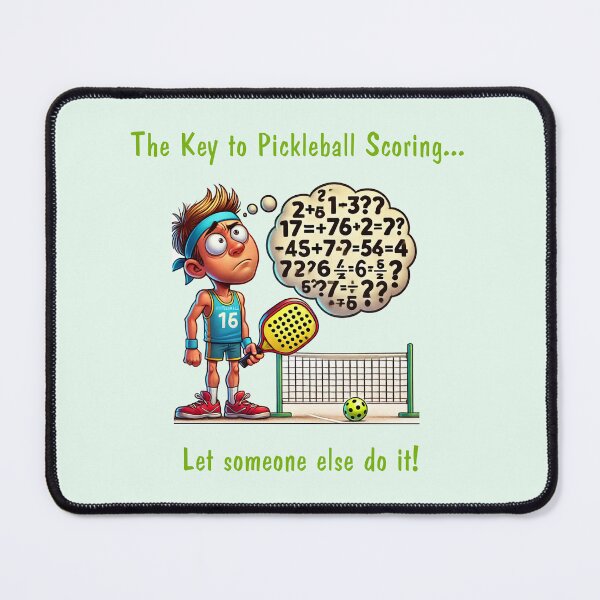 Item preview, Pickleball: The Key to Pickleball Scoring... Let someone else do it! designed and sold by SomeGuyLou.