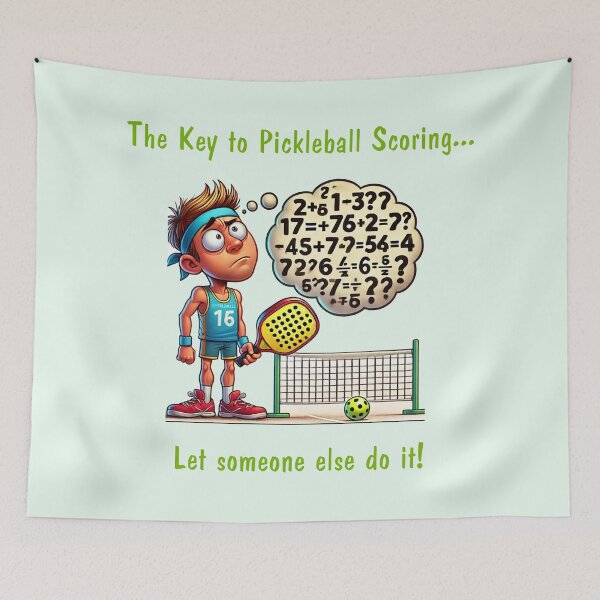 Item preview,  Pickleball: The Key to Pickleball Scoring... Let someone else do it! designed and sold by SomeGuyLou.