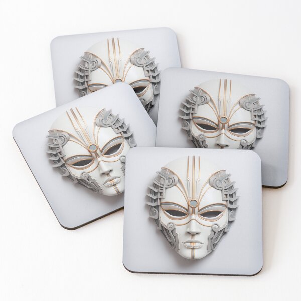 Item preview, Art Deco Mask 5 designed and sold by Jerry Meyer.