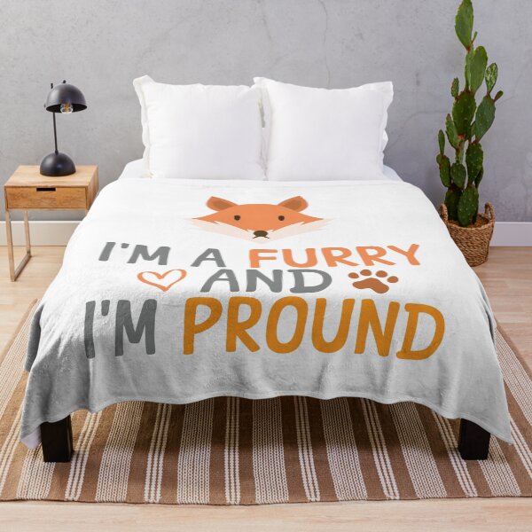 Item preview, I'm a furry and I'm pround designed and sold by ConfusedStudio.