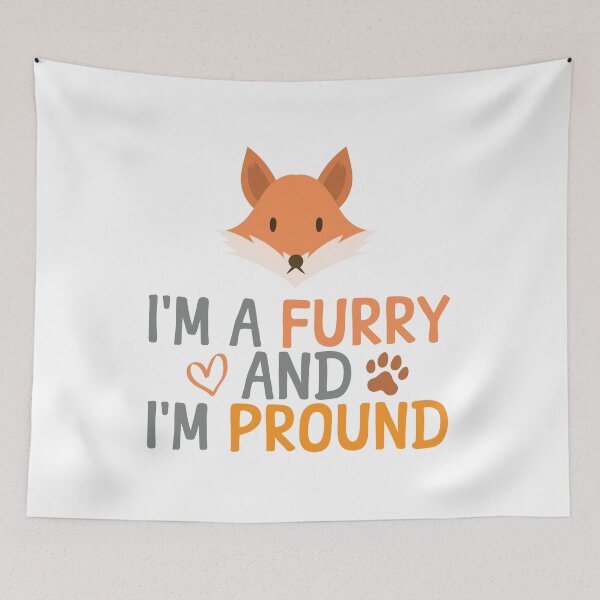 Item preview, I'm a furry and I'm pround designed and sold by ConfusedStudio.