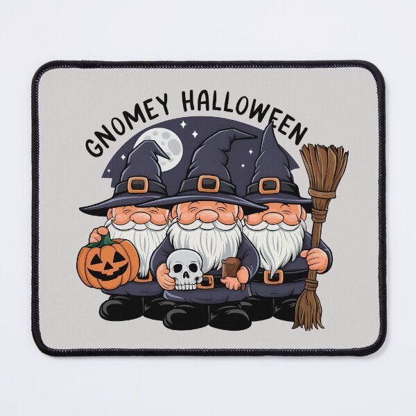 Item preview, Gnomey Halloween in moonlight spooky night designed and sold by kjp-design.