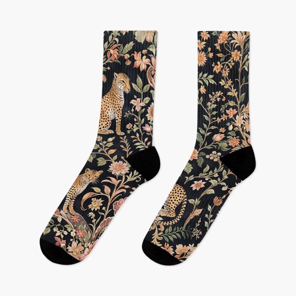 Item preview, Cheetah Floral Prowl designed and sold by meggydesigns.