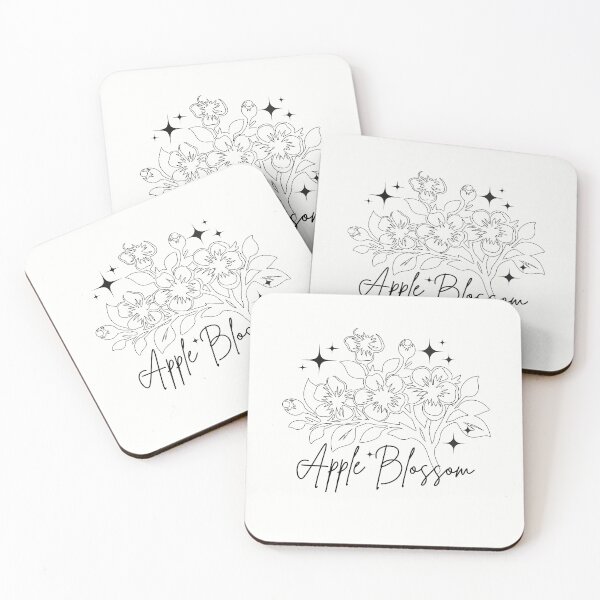 Item preview, Arkansas State Apple Blossom Flower Doodle Classic T-shirt Sticker designed and sold by ThinkNature!.