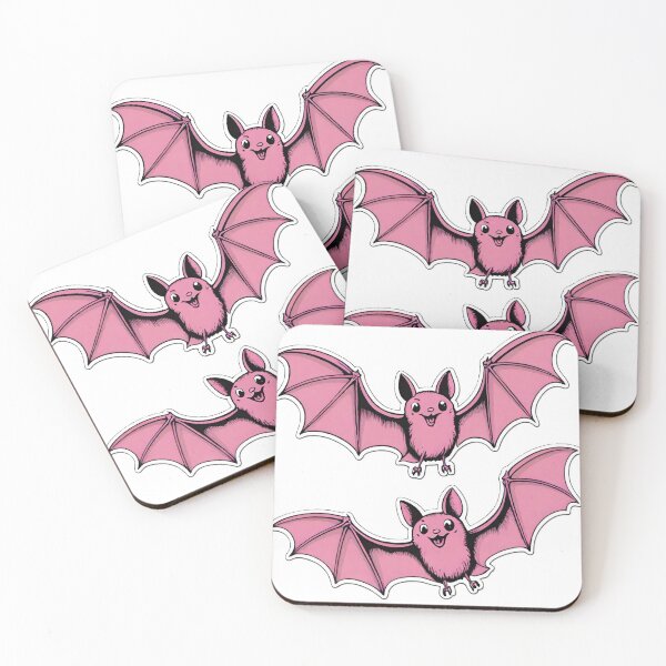 Item preview, Pink Bats designed and sold by Spike The Punch Design Co..