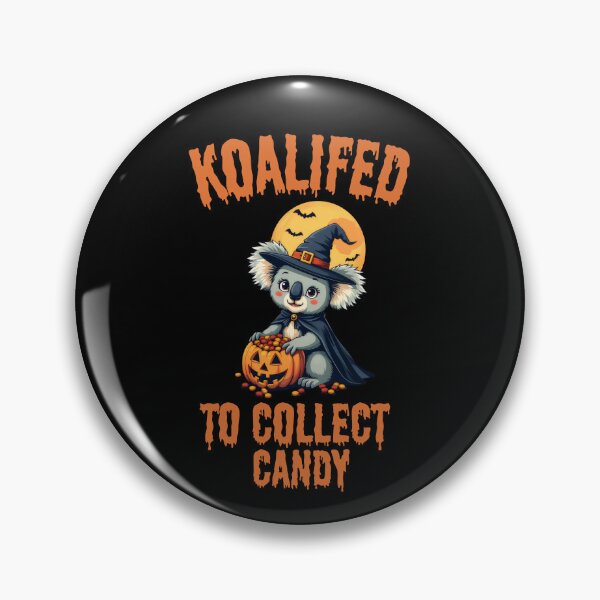 Item preview, Adorable Halloween Koala Witch Collecting Candy designed and sold by Abdu  Innovations.