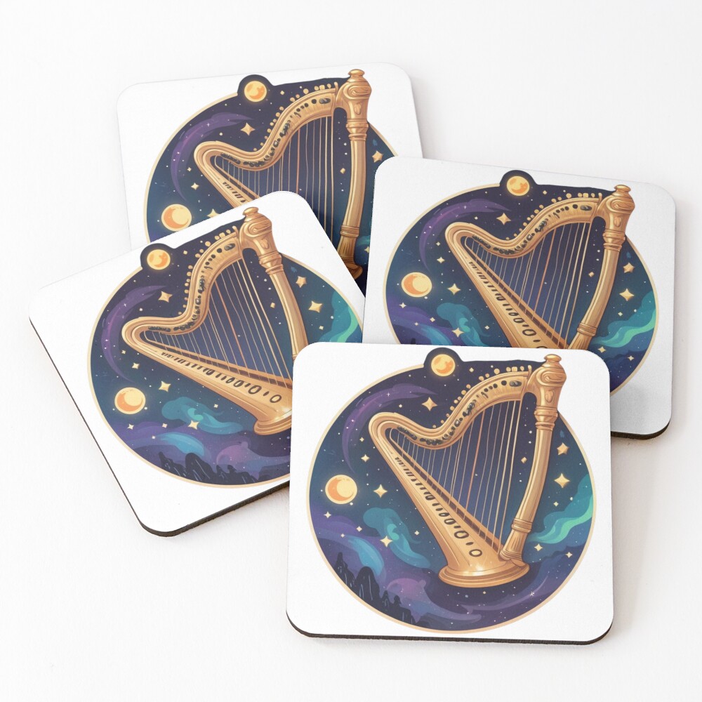 Item preview, Coasters (Set of 4) designed and sold by justdigidreams.