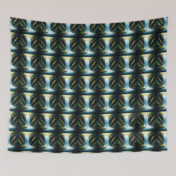 Item preview,  Tranquil Waterfall designed and sold by AICreativeArts.