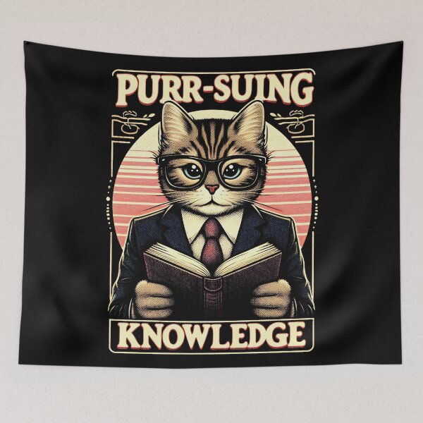 Item preview, Purr-Suing Knowledge  designed and sold by RafaelLima7.