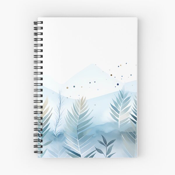 Item preview, Minimalist Boho - Powder Blue Elodea designed and sold by KootenayDesigns.
