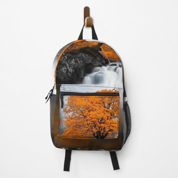 Item preview, Mountain Waterfall in Autumn designed and sold by DigiCre8.