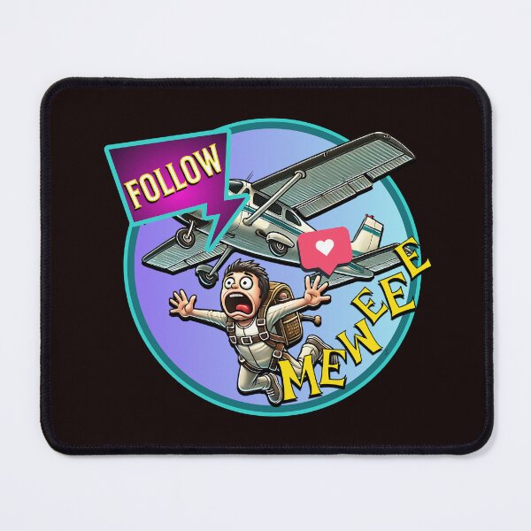 Item preview, Funny Skydiving Follow Me Meme designed and sold by SportyAndArtful.