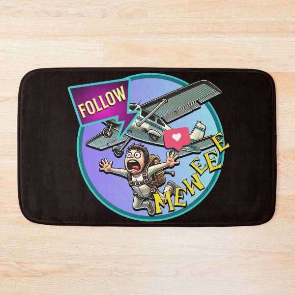 Item preview, Funny Skydiving Follow Me Meme designed and sold by SportyAndArtful.